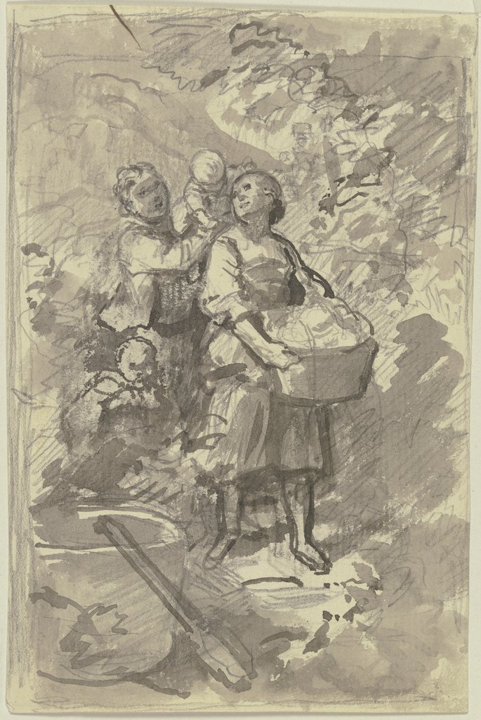 Washerwomen, Jakob Becker