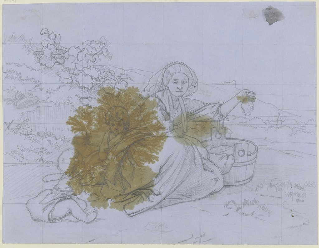 Grape picker (female), Jakob Becker