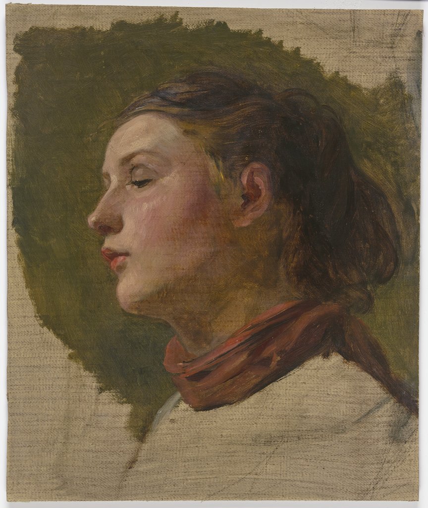 Young woman, Jakob Becker