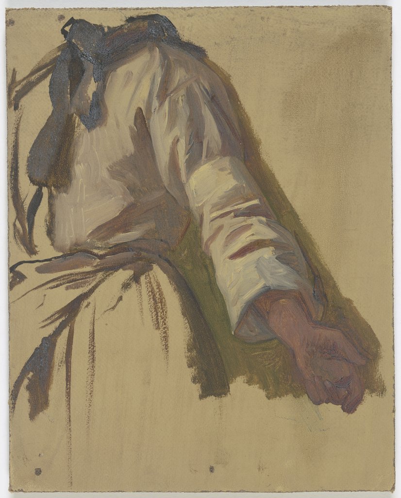 Study of a sleeve, Jakob Becker