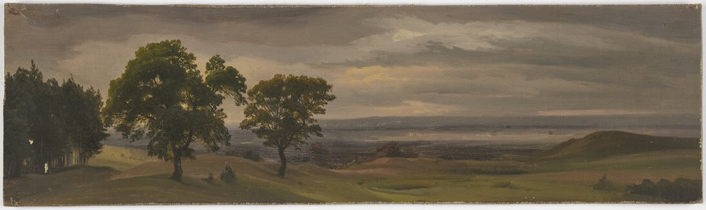 Abendliche Wiesenlandschaft, Jakob Becker