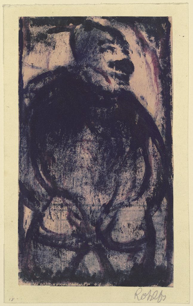 Standing man, Christian Rohlfs