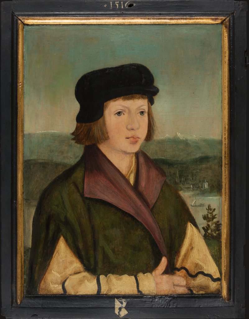 Portrait of Wolf (?) Thenn (1507-1538), Master of the Portraits of the Thenn Children, Wolf Huber;  workshop ?