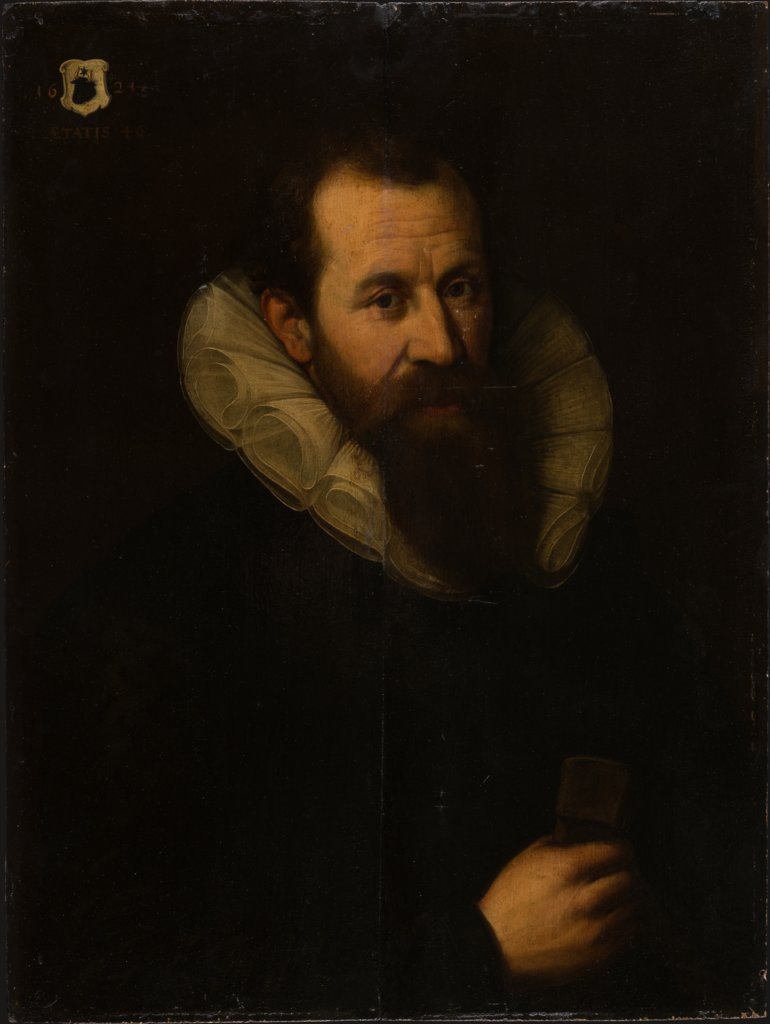 Portrait of a Man aged 46, Gottfried de Wedig;  zugeschrieben