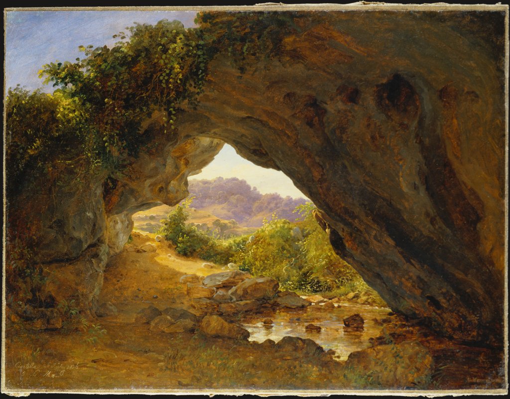 Felsenbogen bei Civitella II, Carl Morgenstern