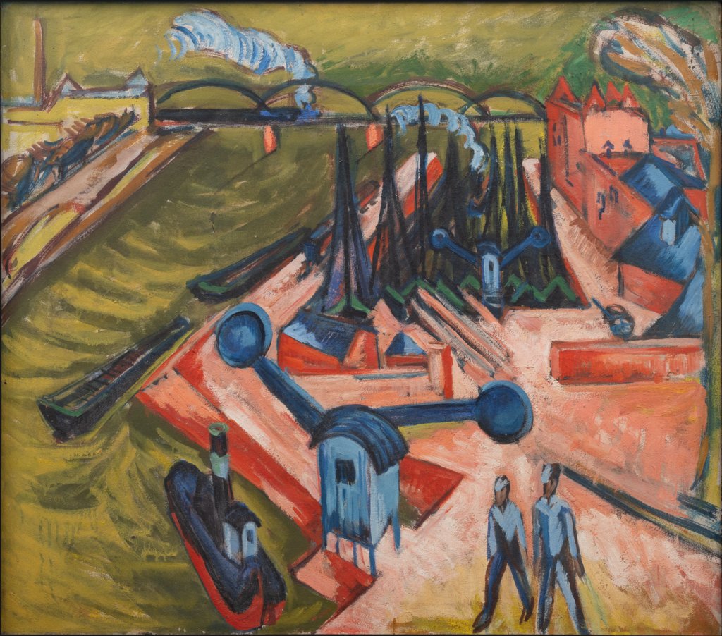 Frankfurter Westhafen, Ernst Ludwig Kirchner