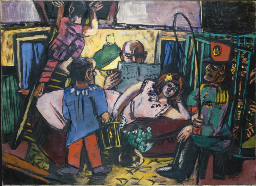 Circus Caravan, Max Beckmann