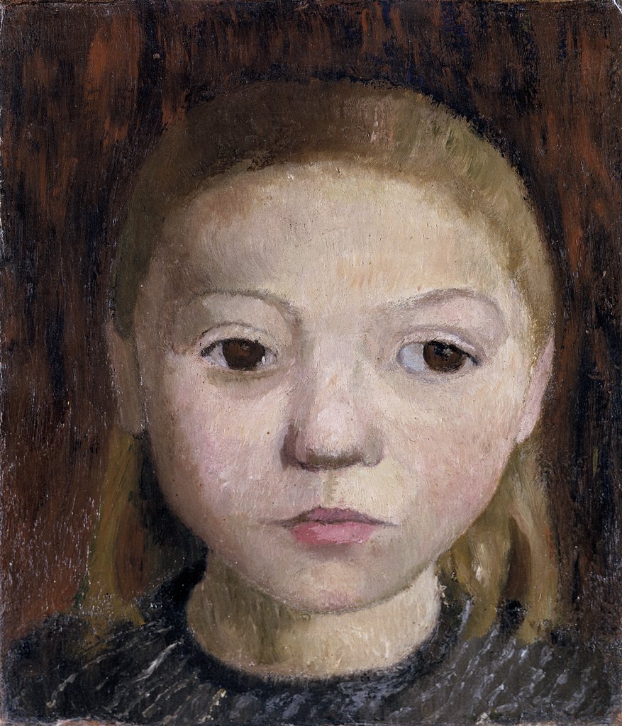 Mädchenkopf, Paula Modersohn-Becker