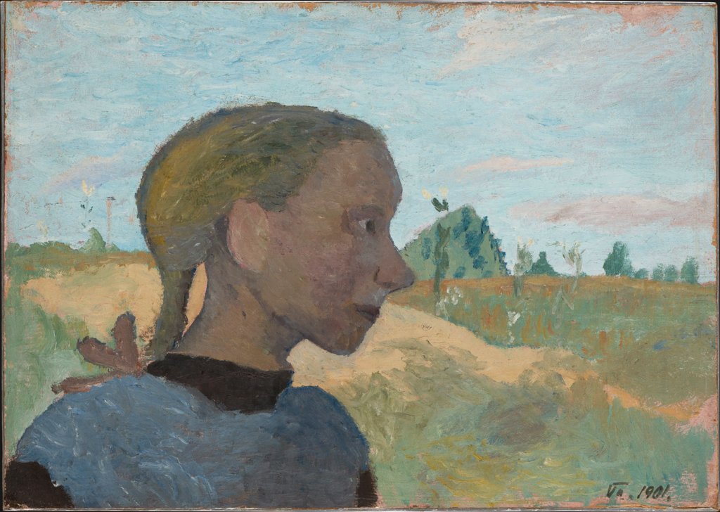 Portrait of a Girl, Paula Modersohn-Becker