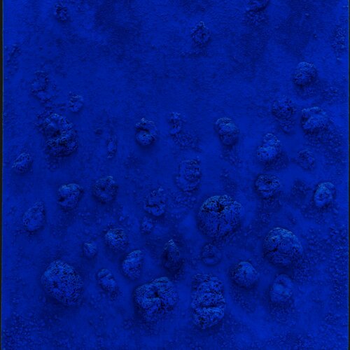 Relief éponge bleu (Kleine Nachtmusik), Yves Klein