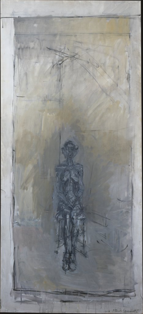 Grand nu assis, Alberto Giacometti