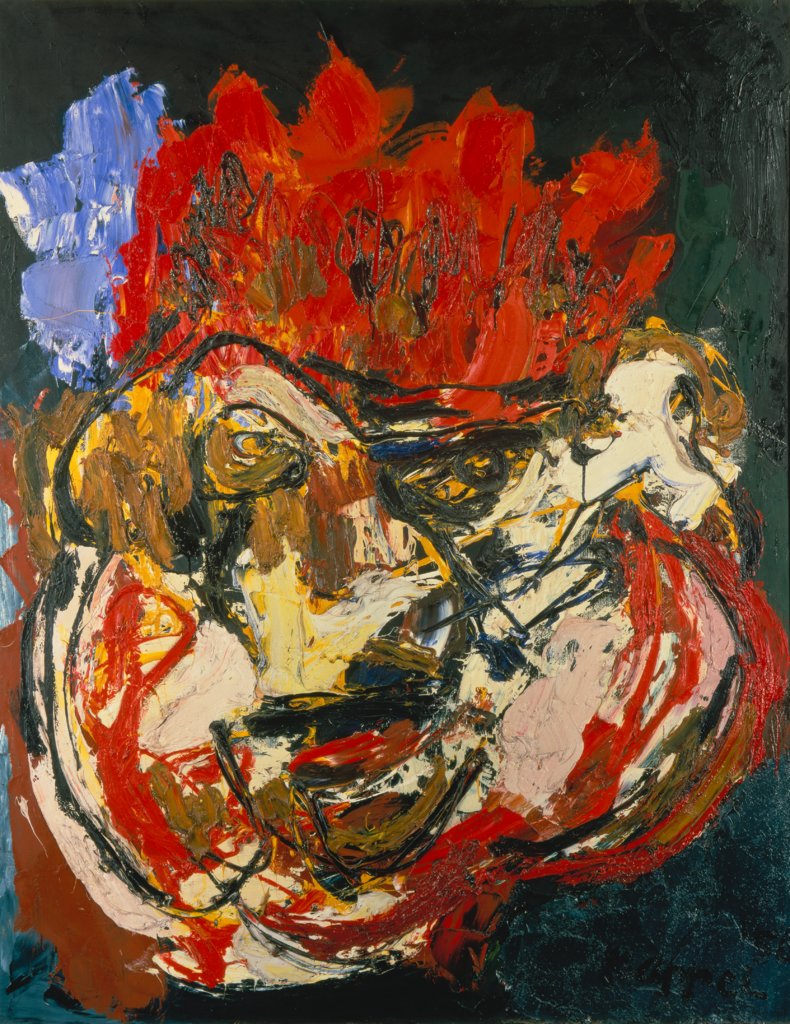 Portrait of Emmanuel Looten, Karel Appel