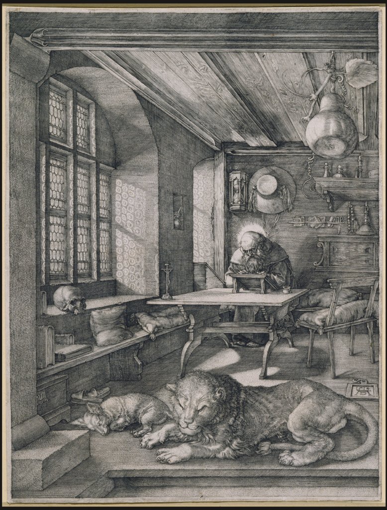 Hieronymus im Gehäus, Albrecht Dürer