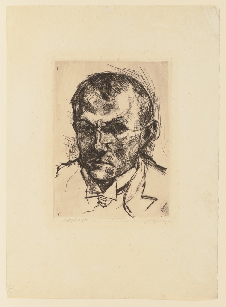 Self-Portrait, Max Beckmann