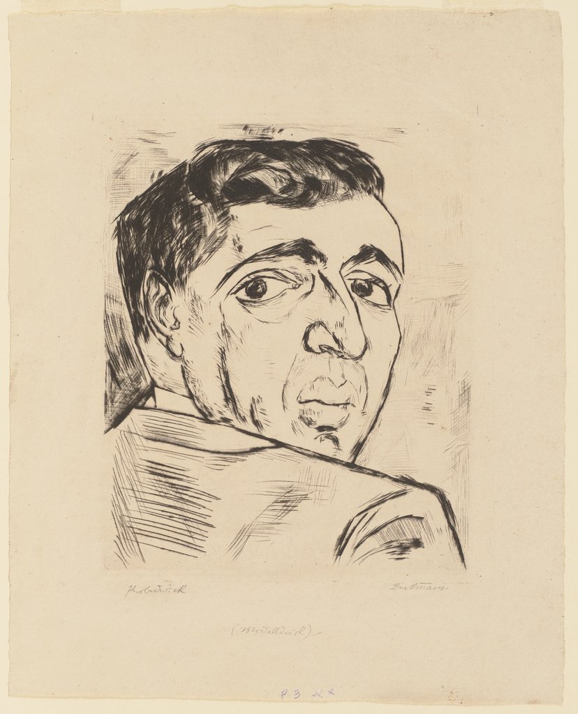 Bildnis I. B. Neumann, Max Beckmann