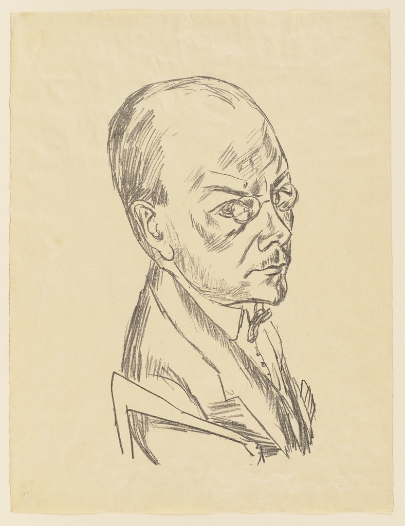 Bildnis Georg Swarzenski, Max Beckmann