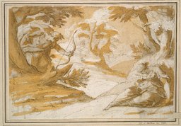 Cephalus kills Procris, Hans von Aachen