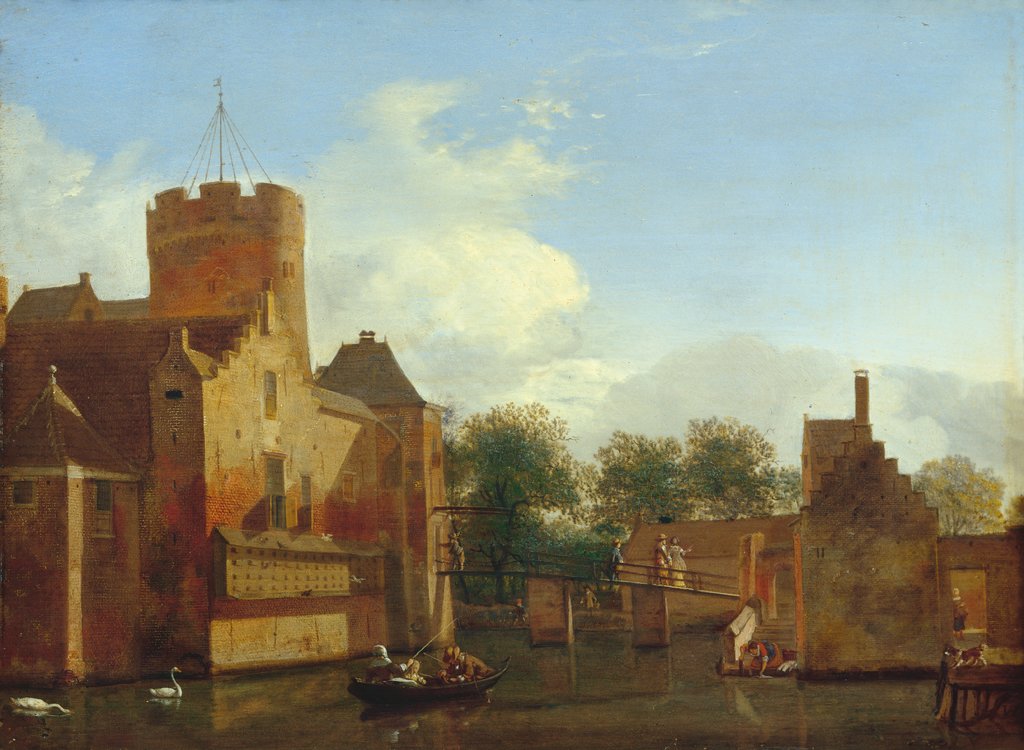 Loenerslot Castle in Holland, Jan van der Heyden