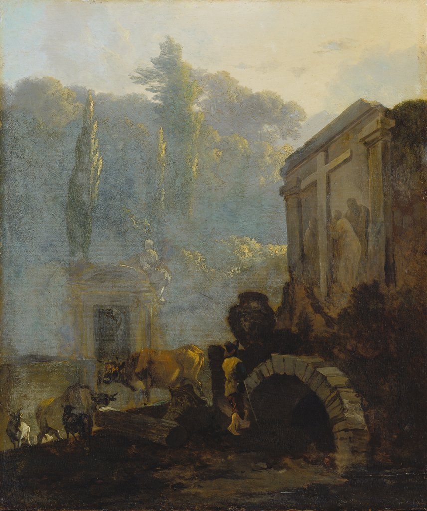 Italian Cemetery, Adam Pynacker