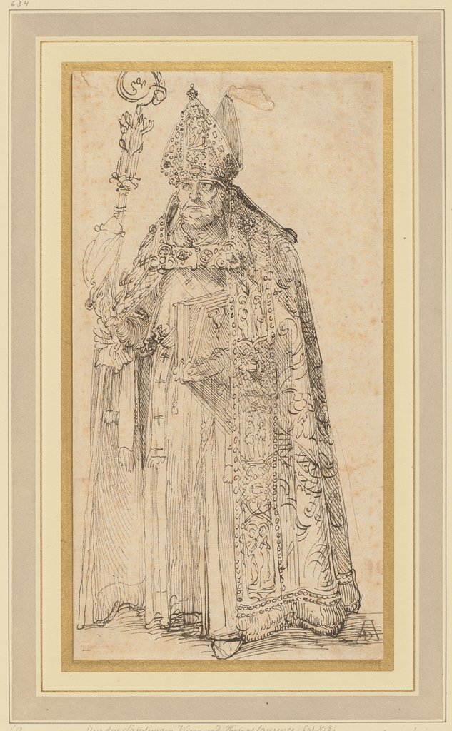 Saint Lazarus, Albrecht Dürer, Upper German