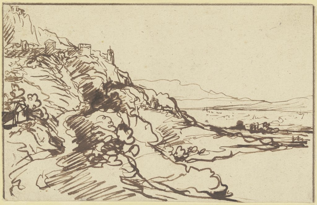 Berglandschaft, Hendrik Goudt