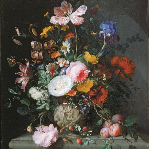 Blumenstillleben, Jacob van Walscapelle