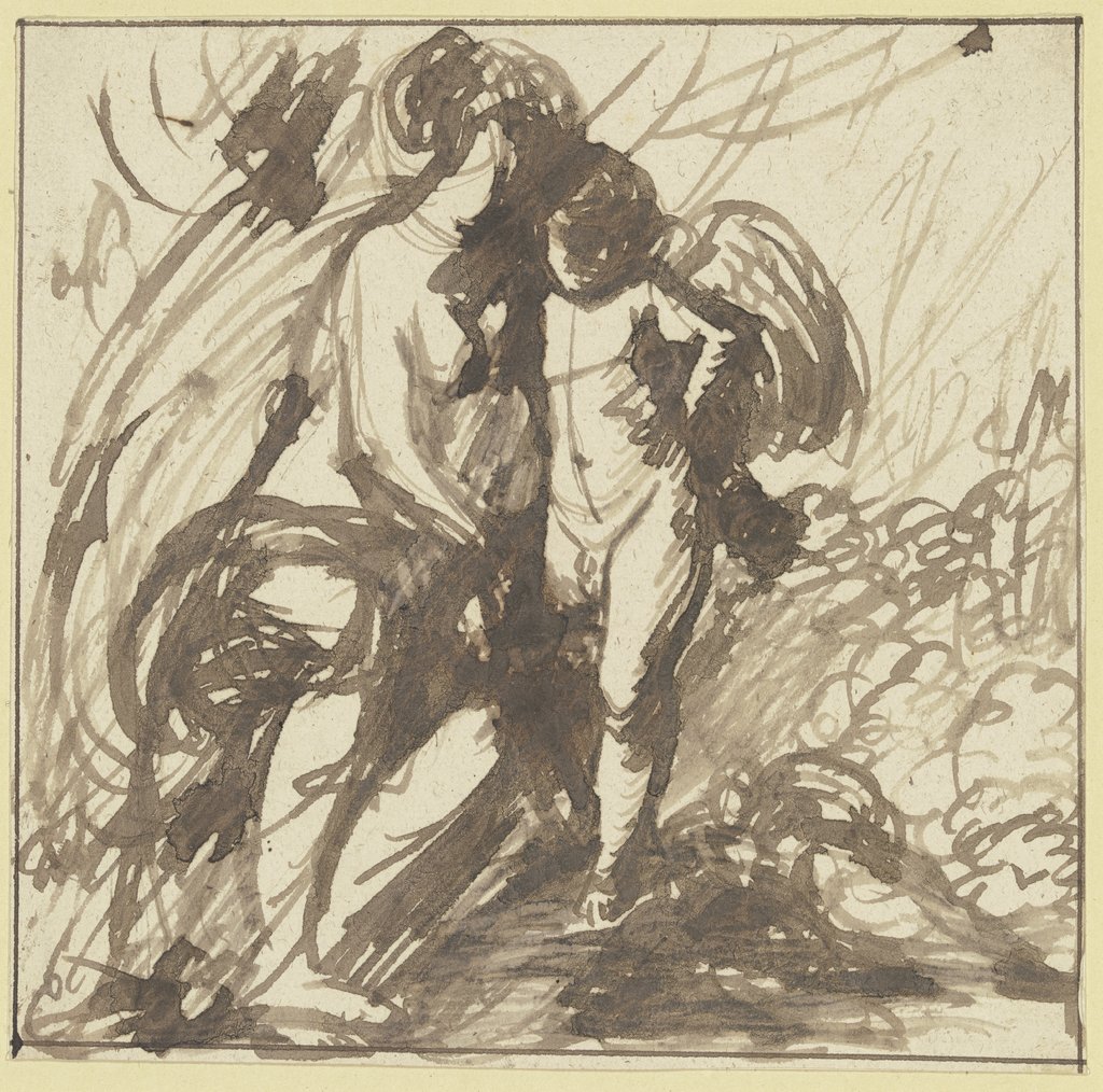 Venus and Cupid, Hendrik Goudt