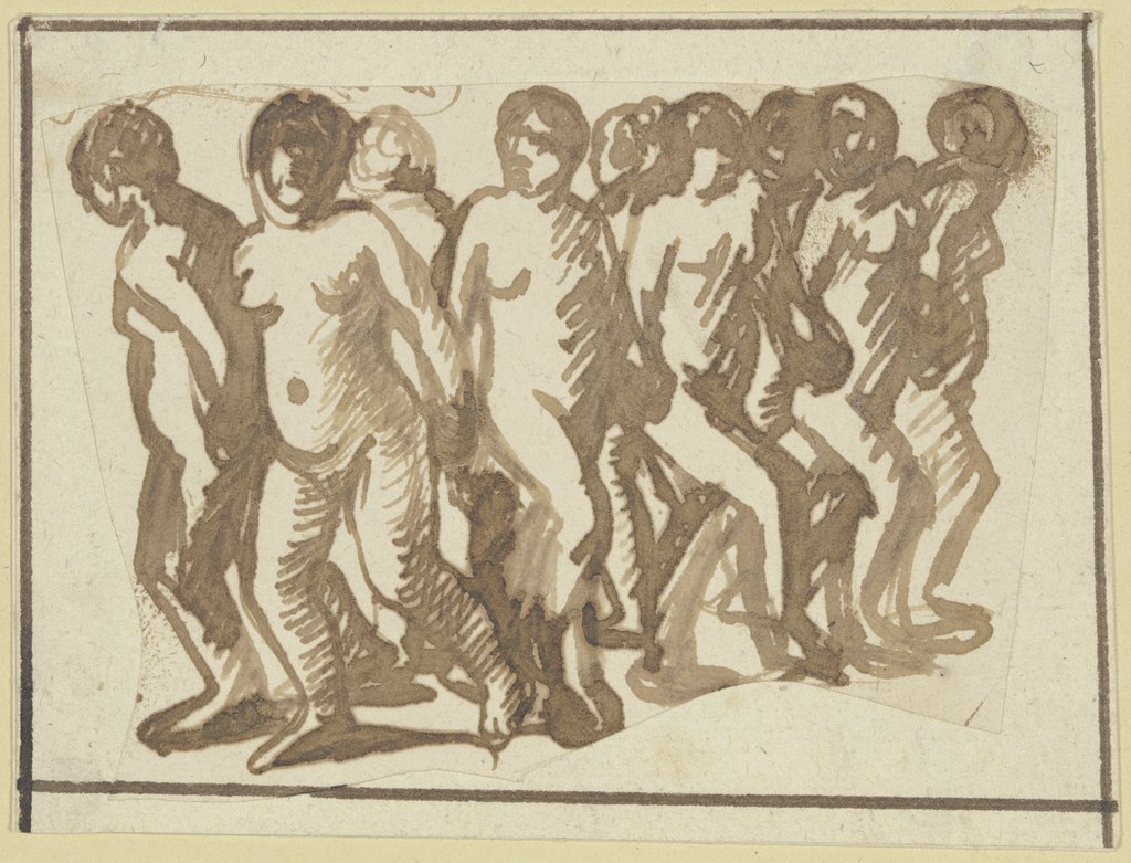 Dance of the nymphs, Hendrik Goudt