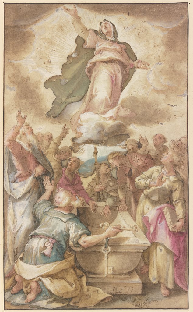 Assumption of Mary, Johann Rottenhammer