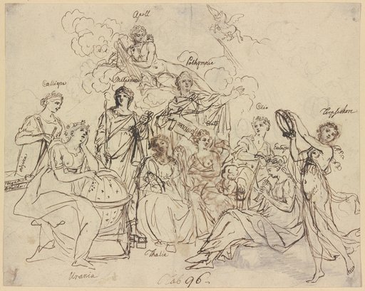 Apollo und die Musen, Daniel Chodowiecki