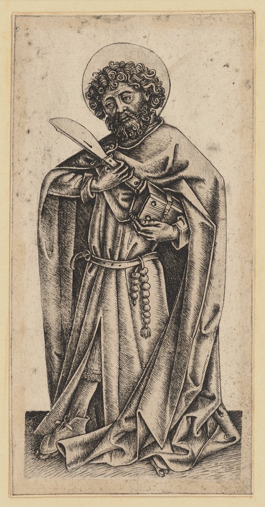 Der Heilige Bartholomäus, Meister des Johannes Baptista