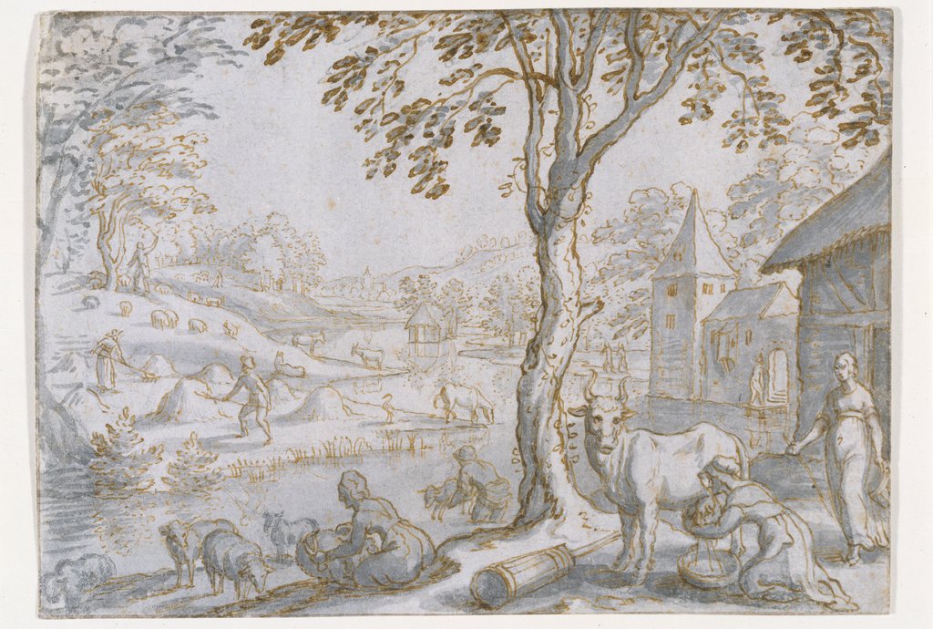 Seasons picture summer, Matthäus Merian the Elder