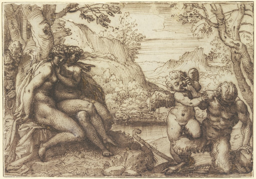 Omnia vincit Amor, Agostino Carracci