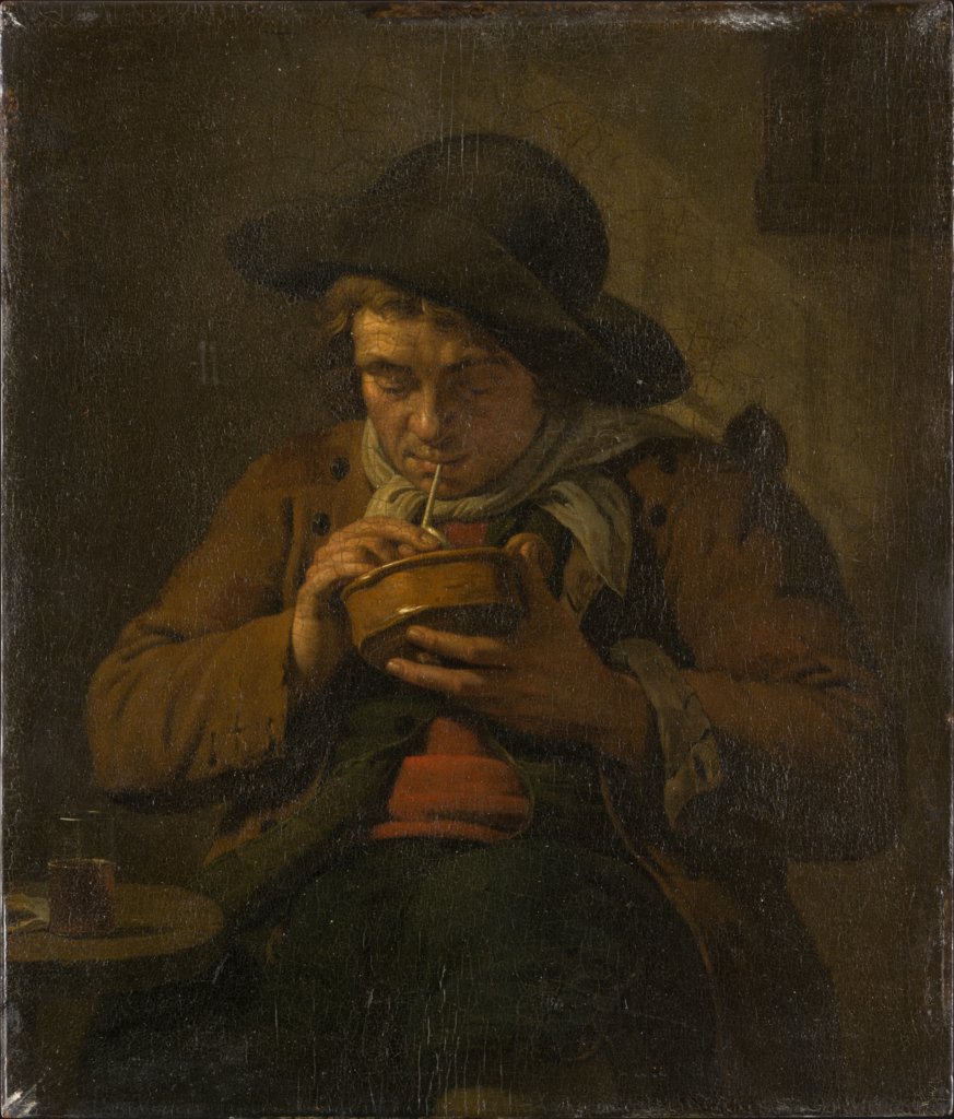 Peasant Lighting his Pipe, Jan Ekels the Younger