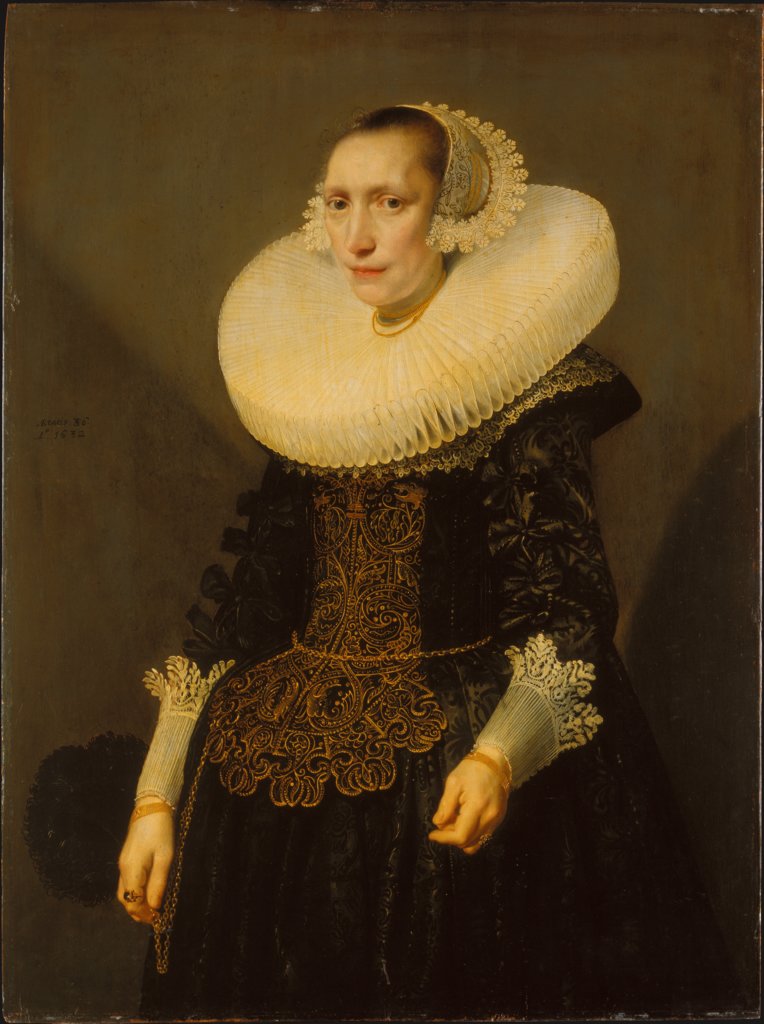 Portrait of a Lady, Michiel van Miereveld;   ?, Jan Daemen Cool;  circle ?