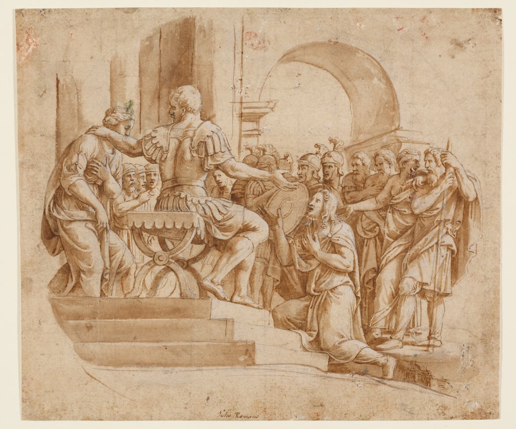 Die Enthaltsamkeit des Scipio, Giulio Romano