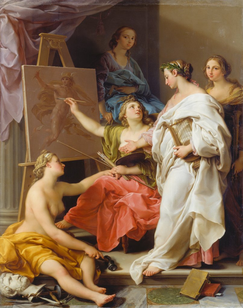 Allegorie der Künste, Pompeo Girolamo Batoni