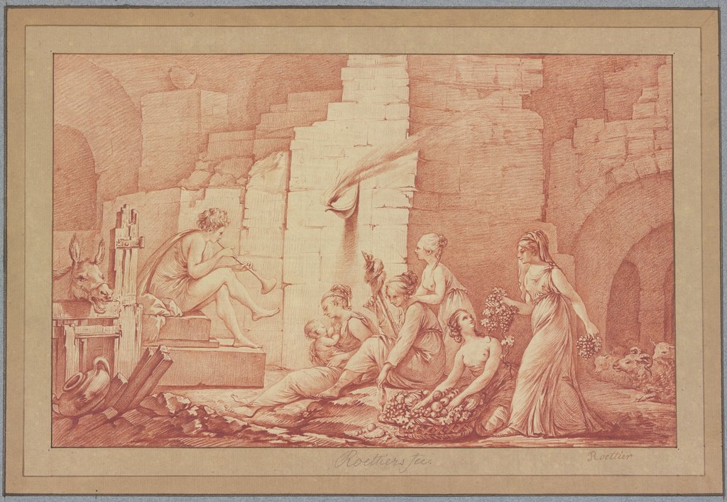 Pastorale, Joseph Charles Roëttiers, François Roëttiers le Jeune, Jacques Roëttiers III