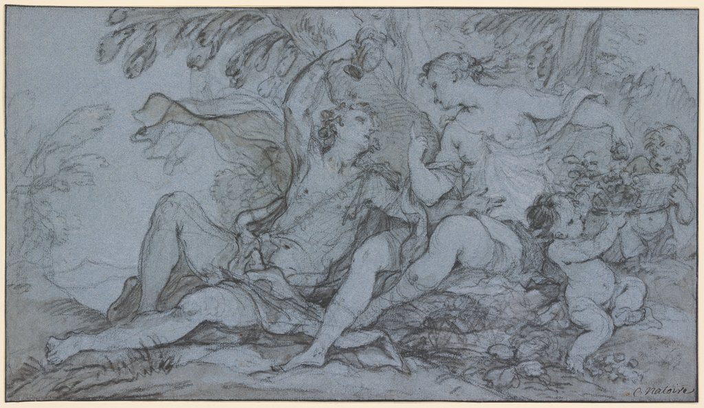 Bacchus und Ariadne, Charles Natoire