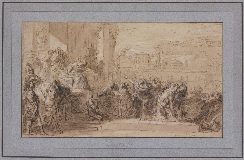 Death of Virginia, Gabriel-François Doyen