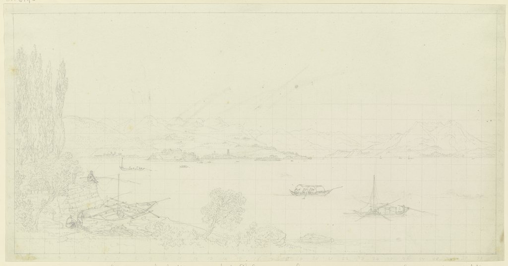 Isola Madre und Isola S. Giovane im Lago Maggiore, Georg Melchior Kraus