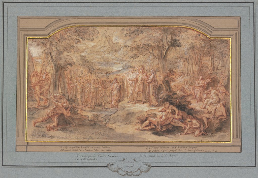 Aeneas in the underworld, Antoine Coypel