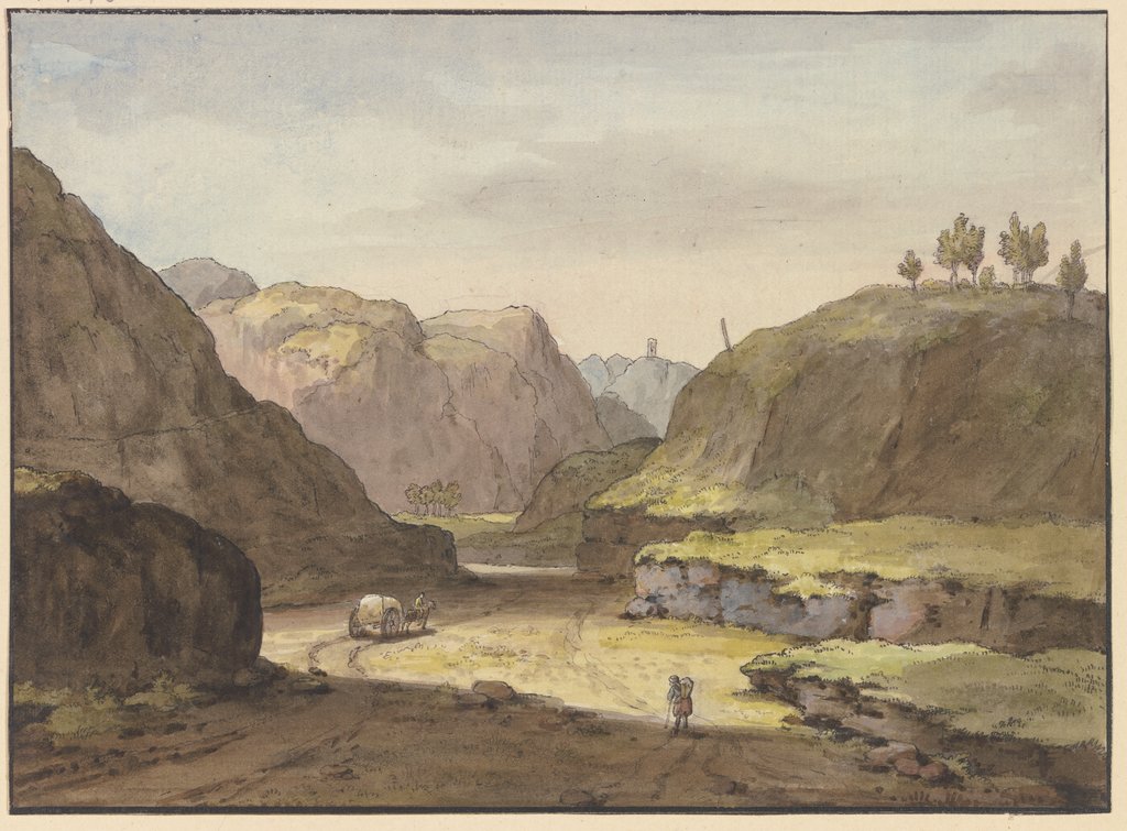 The Mühlental near Jena, Georg Melchior Kraus