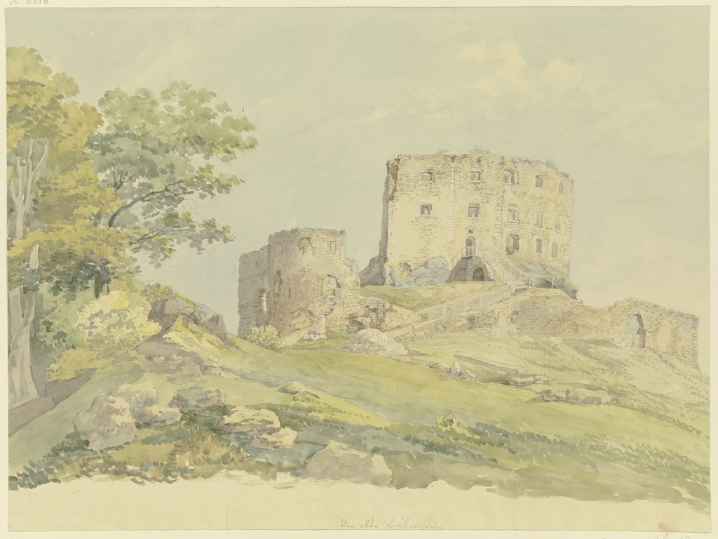 Die Ruine Liebenstein, Georg Melchior Kraus