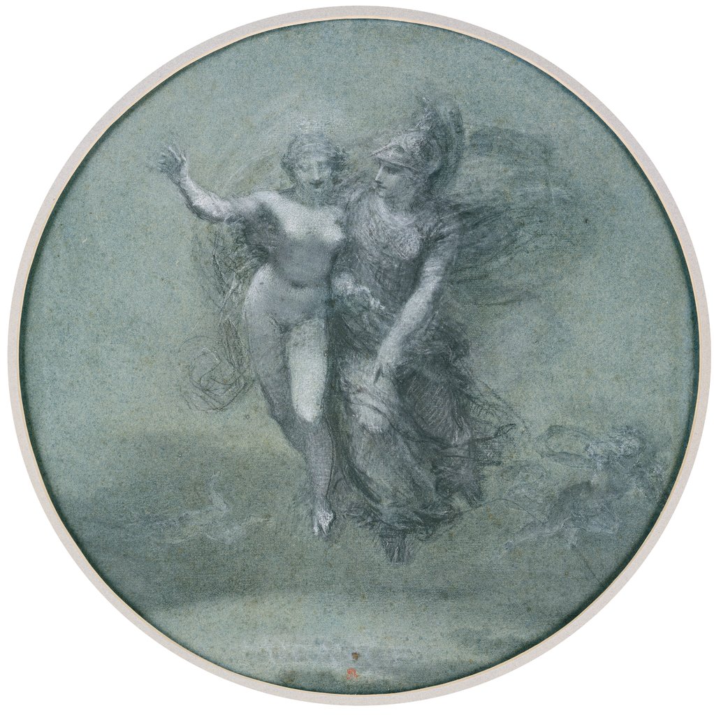 La Sagesse et la Vérité descendent sur la terre et les ténèbres qui la couvrent se dissipent à leur approche, Pierre-Paul Prud'hon