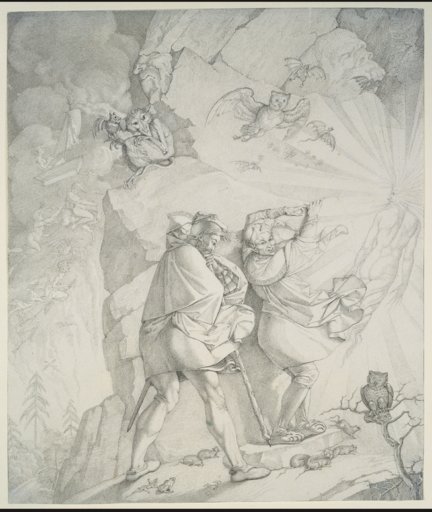 Der Gang nach dem Brocken, Peter von Cornelius