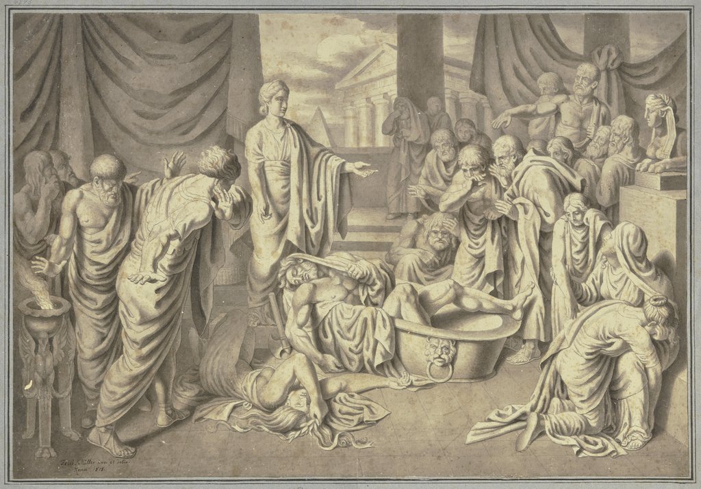 Agamemnon's death, Friedrich Müller