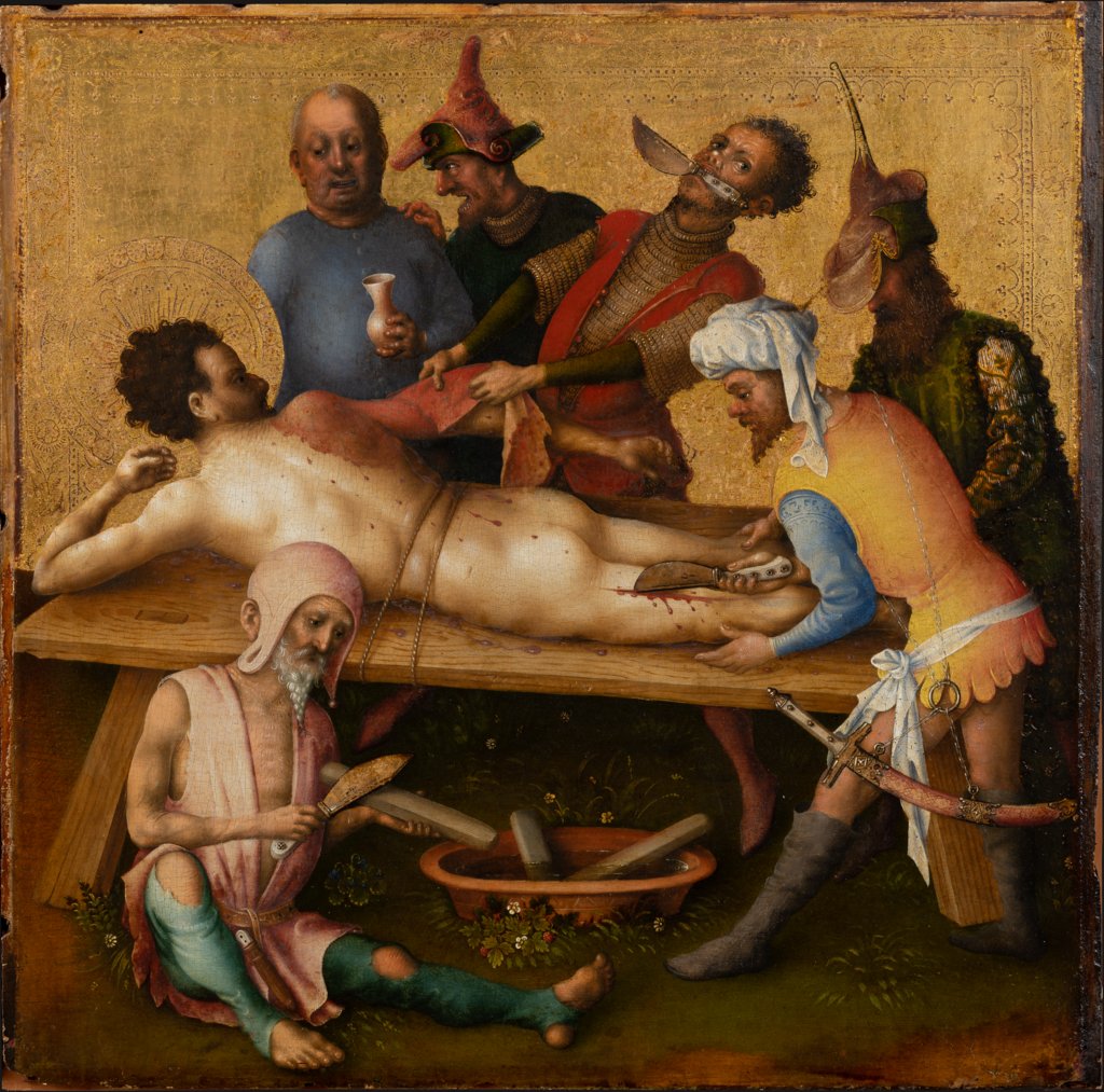 Martyrdom of St Bartholomew, Stefan Lochner