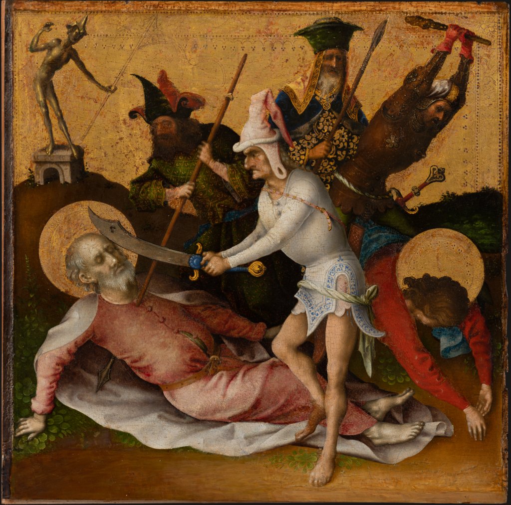 Martyrdom of Ss Simon and Judas, Stefan Lochner