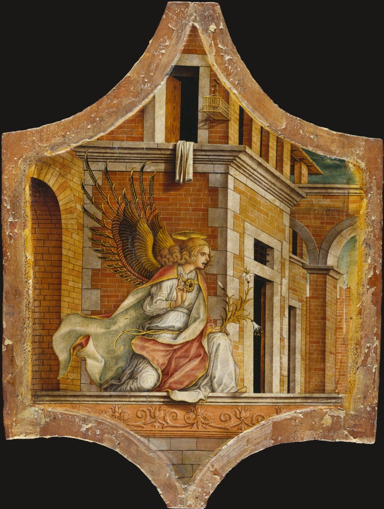 Der Verkündigungsengel Gabriel, Carlo Crivelli